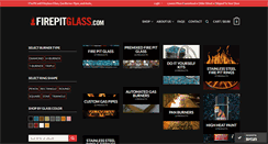 Desktop Screenshot of firepitglass.com