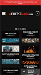 Mobile Screenshot of firepitglass.com